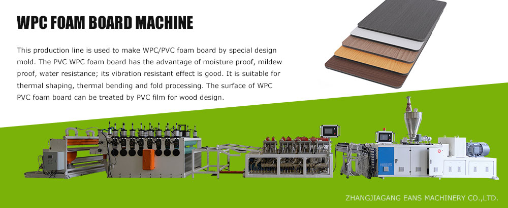 PVC foam board machine