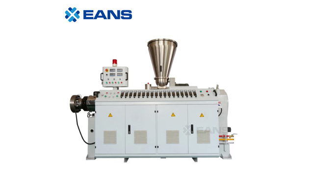PVC WPC Conical Twin Screw Extruder Machine