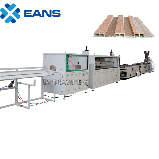 WPC Louvers Wall Panel Extrusion Production Line