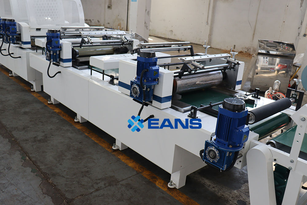 Two Colors Pattern Printing And UV Varnish Coating Machine For PVC Panel Sheet