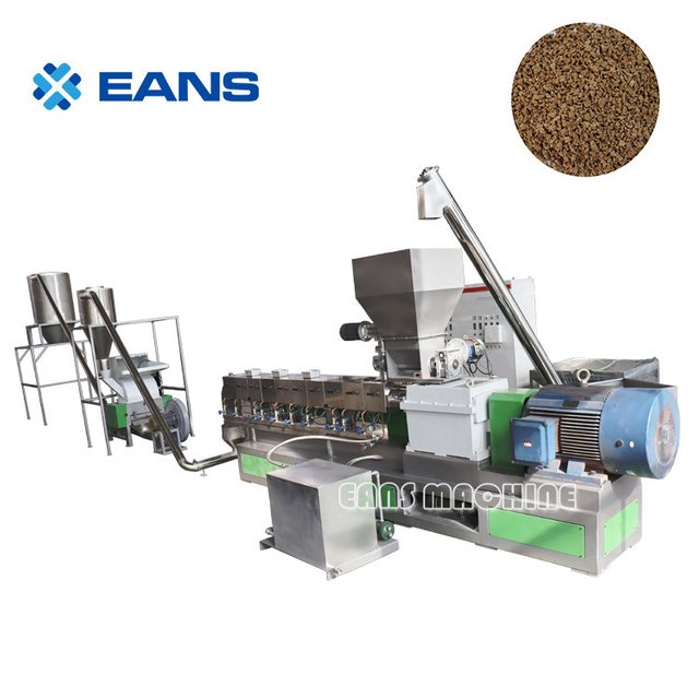 PE WPC Decking Louver Flooring Board Granules Making Machine