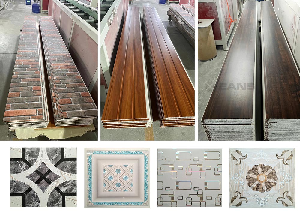 PVC wall panel production line