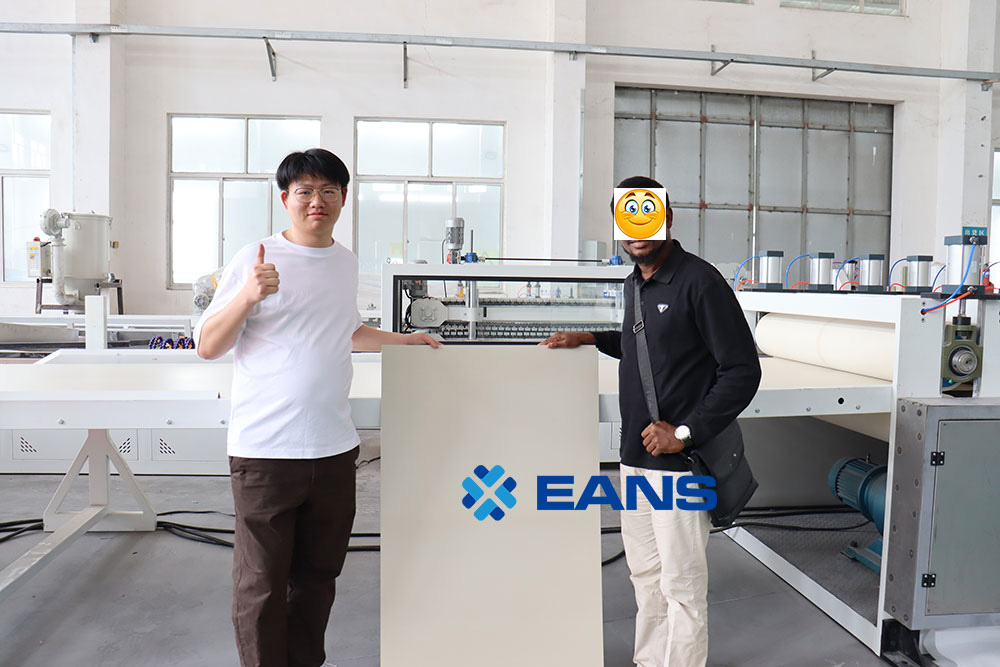 PVC foam board making machine