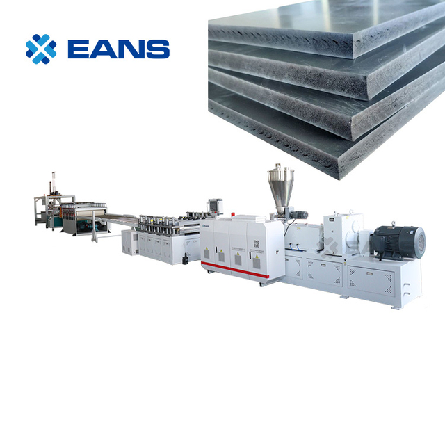 Construction PVC Formwork Board Extrusion Making Machine