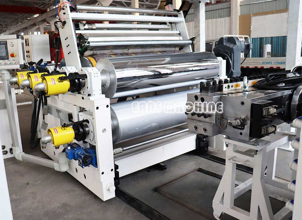 PVC marble sheet extruder machine